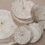 Disques de paillage en chanvre
