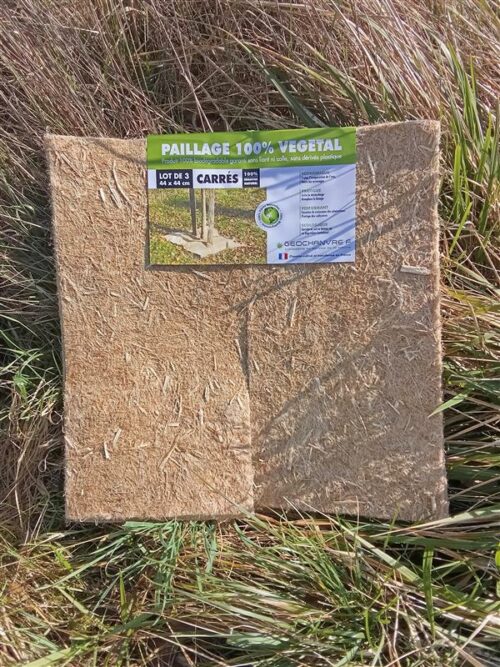 Dalles fendues - Herbi'Chanvre - 44cm x 44cm - 3 Lots de 3